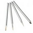 thumbnail image 1 of HOKARUA 4-in-1 30W Replacement Lead-free Soldering Iron Tips Set (Silver), 1 of 6