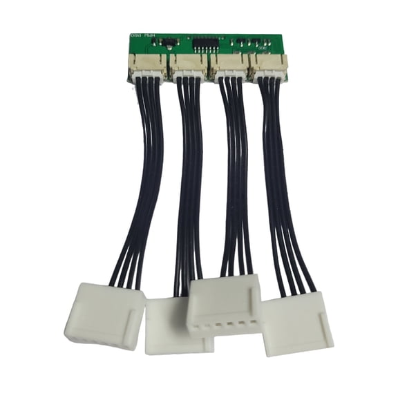 4-in-1 4Pin Fan Speed Emulator Fan Speed Emulation Circuit Board for iBeLink Improved PC Cooling