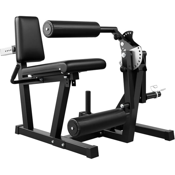 4-in-1 Adjustable Leg Extension and Twist Machine for Home Gym – 700LBS Capacity Strength Training Equipment – Multi-Function Leg Press, Squat, Lower Body Workout Bench – Heavy Duty