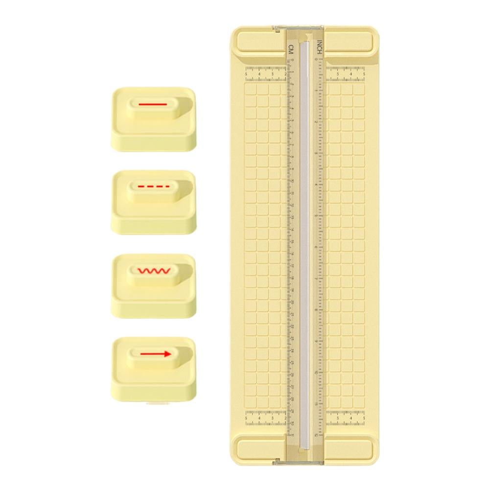 Paper Cutter Trimmer, A4 Straight Small Portable Paper Slide Paper Slicer With Safe-Guard For