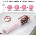 thumbnail image 1 of 4-in-1 Blow Dryer Brush & Hair Straightener - Ionic Hot Styler with for All Hair Types, 1 of 8