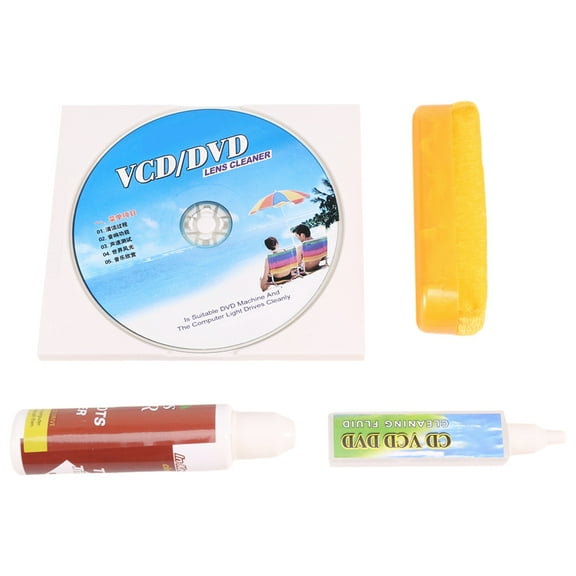 4 in 1 CD DVD Rom Player Maintenance Lens Cleaning Kit