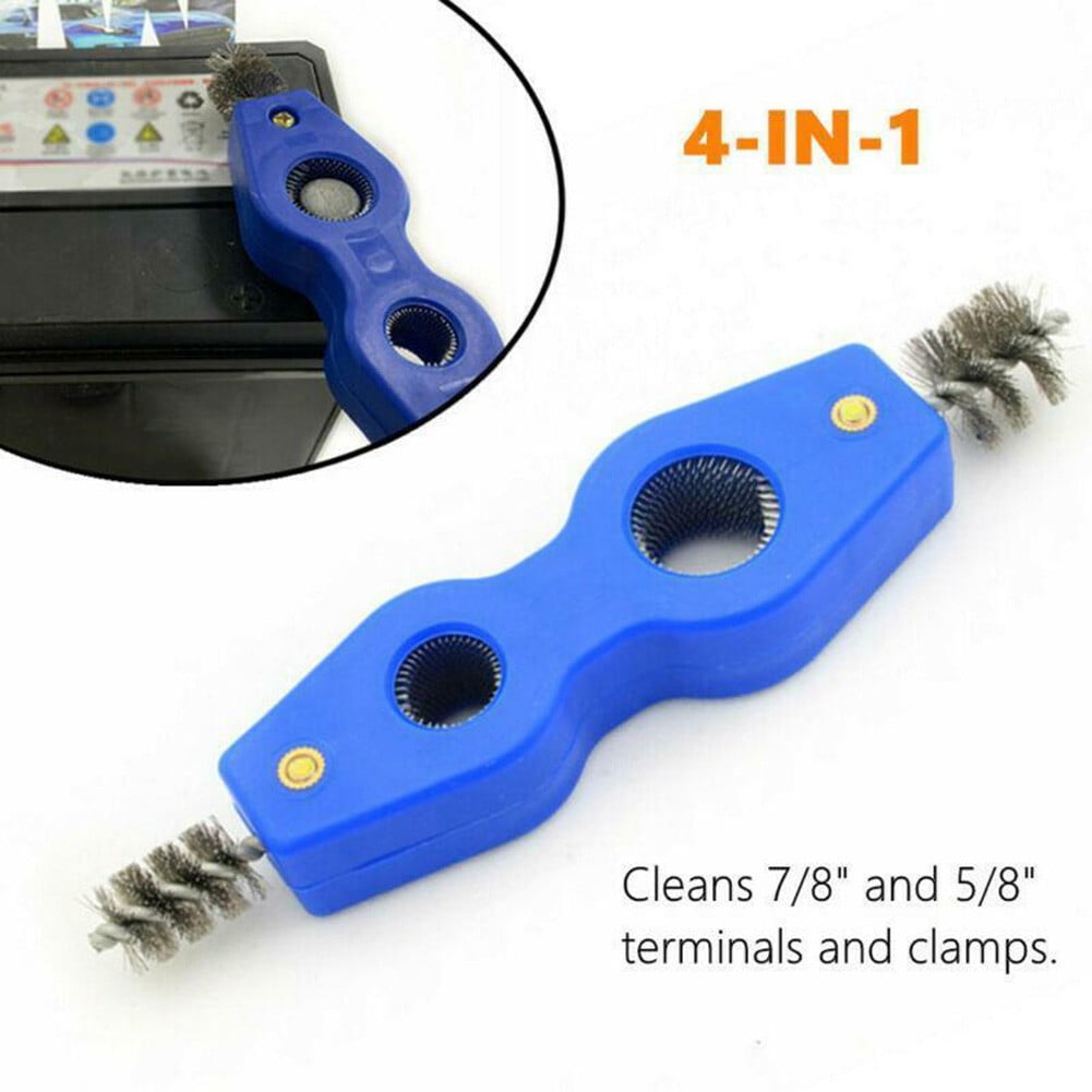 4 in 1 Car Auto Truck Battery Brush Tool For 7/8\" 5/8\" Terminals