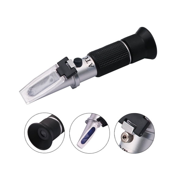 4 in 1 Car Automotive Refractometro Antifreeze Battery Fluid Refractometer Urea Glass Tester ,Easy to Use