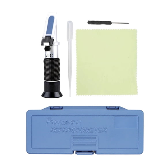 4 in 1 Car Automotive Refractometro Antifreeze Battery Refractometer Urea Point Water Coolant Tester ,Instant Results