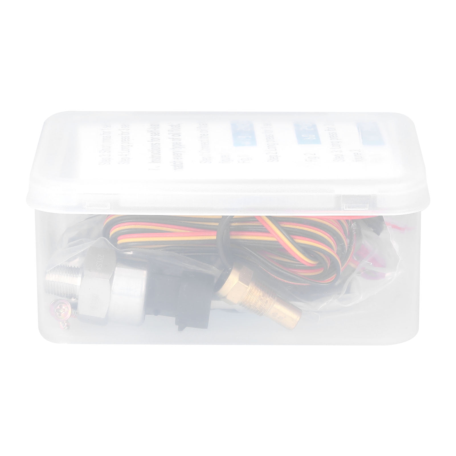 4in1 Car LCD Meter Digital Oil Pressure Voltage Fuel Gauge Car