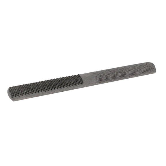 4 in 1 Carbon Steel Rasp File - Carpentry Woodworking Tool, High - Quality Steel, 2 Coarse Teeth and 2 Serrations