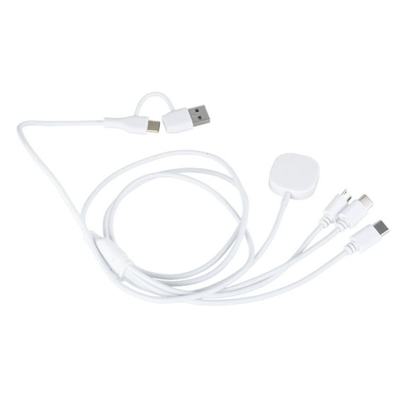 4 in 1 Charging Cable for Multiple Devices, USB+Type C to USB Charging Cord Travel Accessory 120cm/47.24in