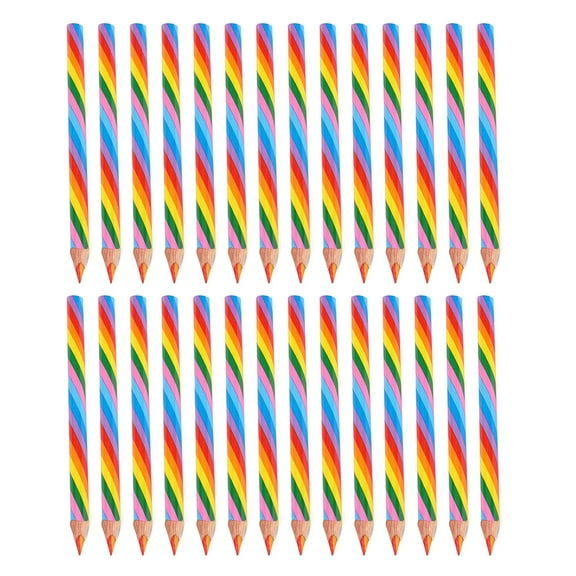 4 in 1 Color Colored Pencils Rainbow Pencils for Students, Wood Pencil Thick Rod Sets for Art Coloring Drawing Sketching