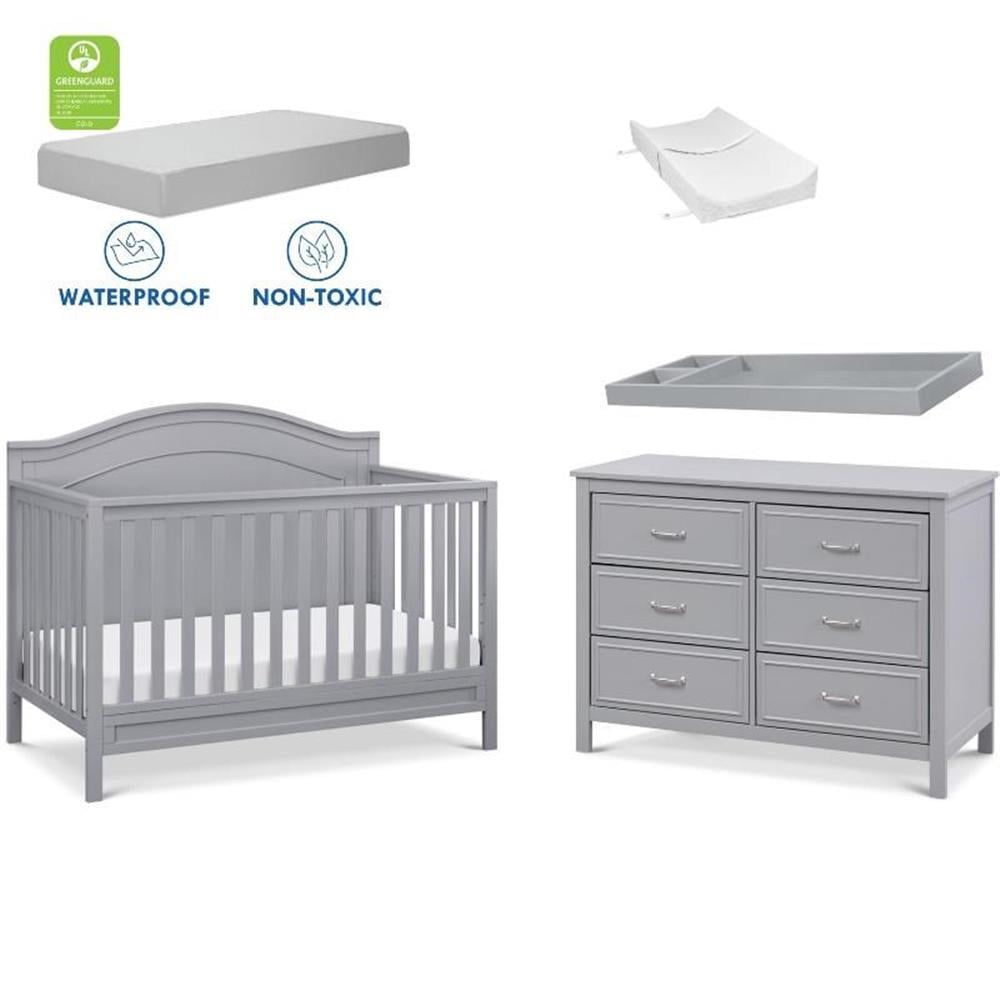 Nursery Sets in Baby Cribs Gray Walmart