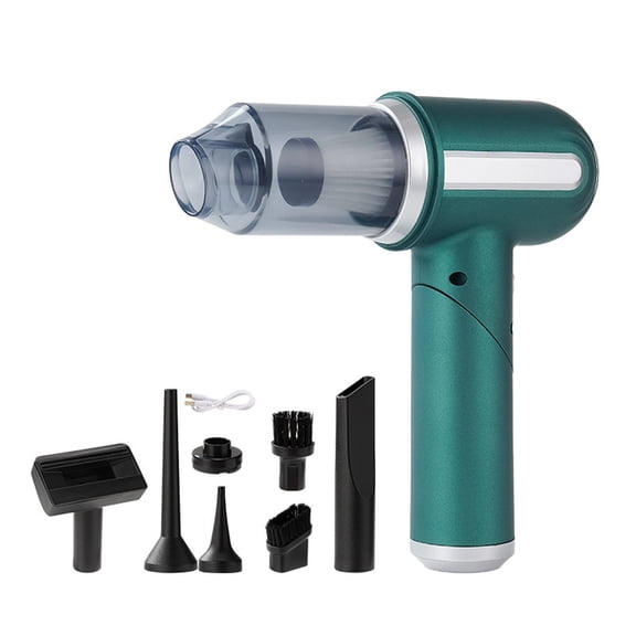 4-in-1 Cordless Handheld Vacuum Cleaner, Strong Cyclone Suction Mini Portable Car Vacuum, HEPA Filtration, Air Duster for Car Interior Keyboard Pet Hair Home Crevice Cleaning