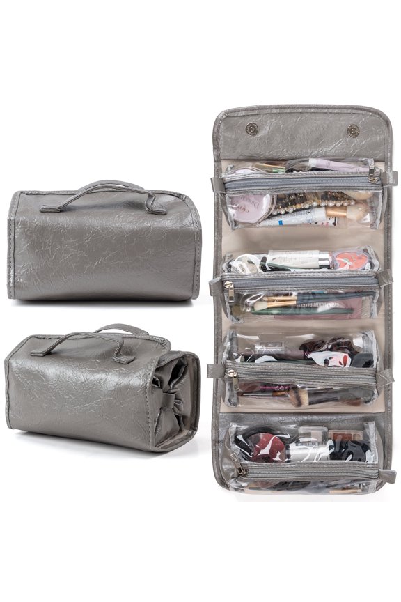 Detachable Cosmetic Bag,Removable Compartments & Waterproof Makeup Bag, 1 Count