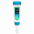 thumbnail image 1 of 4-in-1 Digital Salinity Meter TDS/EC/SALT/TEMP Detector Water Conductivity Tester Pool Water Salinometer,1 * Digital Salinity Meter,Light Blue, 1 of 7