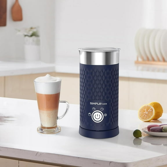 4-in-1 Electric Milk Frother for Latte, Cappuccino, Macchiato and Iced Coffee