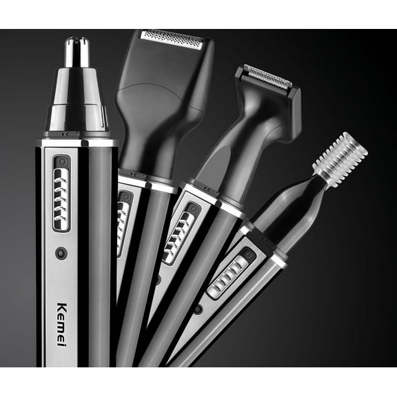 4 in 1 Electric Nose Hair Trimmer Men Rechargeable Nose Hair Eyebrow Sideburn Beard Shaver Hair Cliper