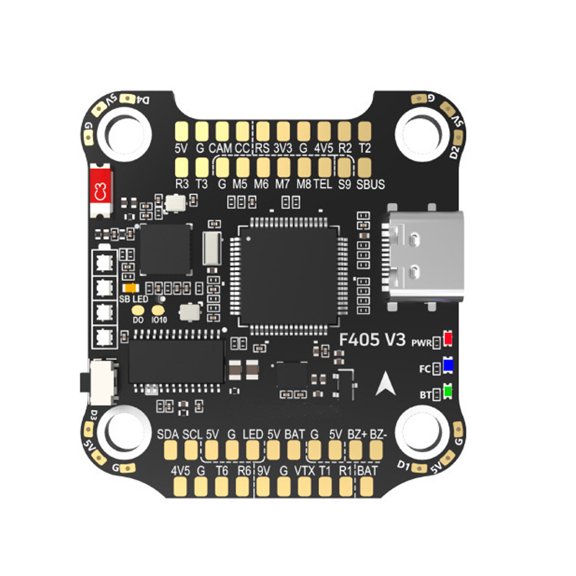 4 in 1 F405 BLS 50A Flight Controller For Racing Easy Installation Racing Quadcopter