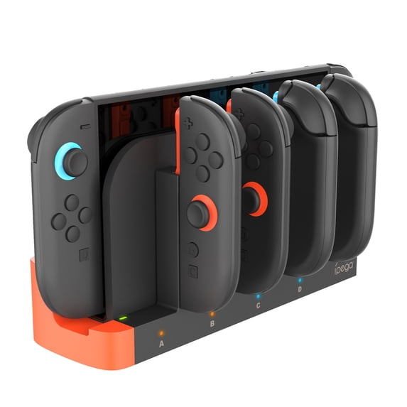 4-in-1 Fast Charging Dock for Nintendo Switch 2 Joy-Con, Magnetic Charger Station with LED Indicator & USB-C Cable, Switch 2 Gaming Accessories