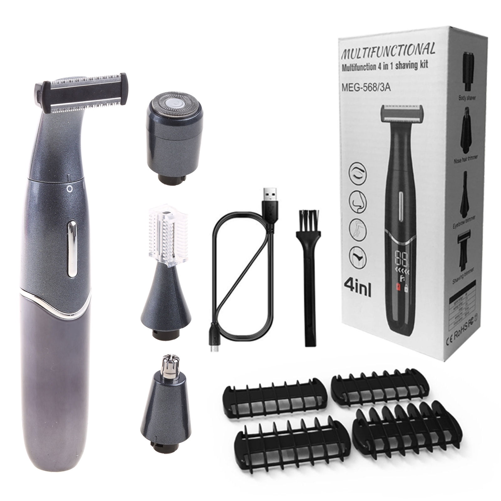 4 in 1 Female Epilator Women Body Face Multifunctional Shaving Shaver Lady Hair Remover Waterproof