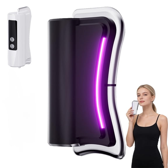 4-in-1 Full Body Contour Sculpting Device - Electric Fascia Muscle Scraper with Heat, Guasha Blade for Belly Arm Waist Leg Neck Face, EMS Skincare Gift for Women