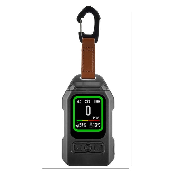 4-in-1 Gas Detector, Multi-Function Portable Gas Leak Tester for Combustible Gases, Home Kitchen Safety Alarm