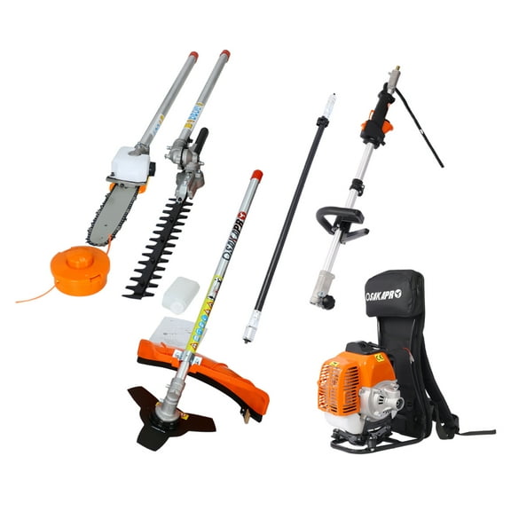 4 in 1 Gas Trimmer Tool Kit, 52CC Multi-Function Garden Tool