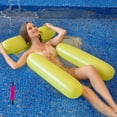 thumbnail image 1 of 4-in-1 Hammock Inflatable Pool Float, Inflatable Portable Water Hammock Pool Floats with a Manual Air Pump, 1 of 5