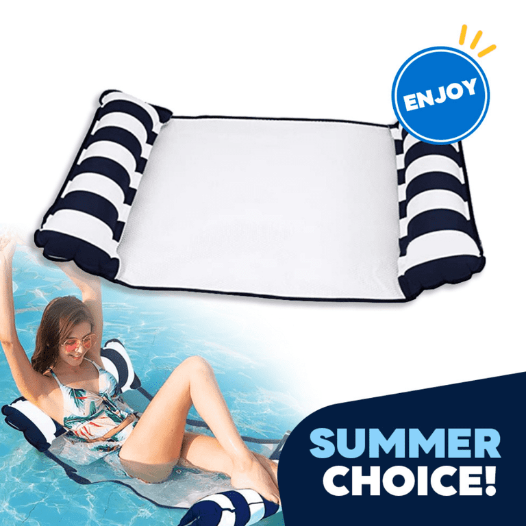 Jeexi 4-in-1 Multi-Purpose Hammock Inflatable Pool Lounger, Oxford