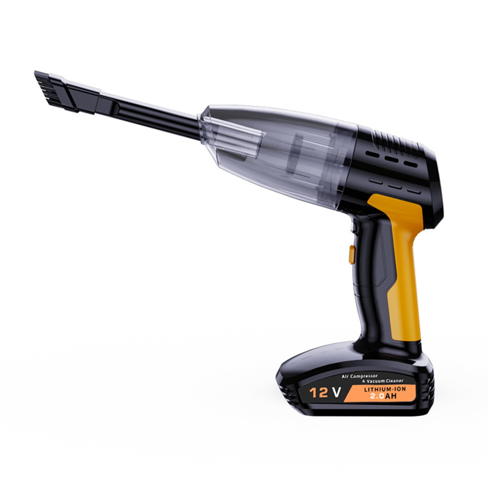 4in1 Handheld Car Vacuum Cleaner, Tire Inflator Compressor Pump