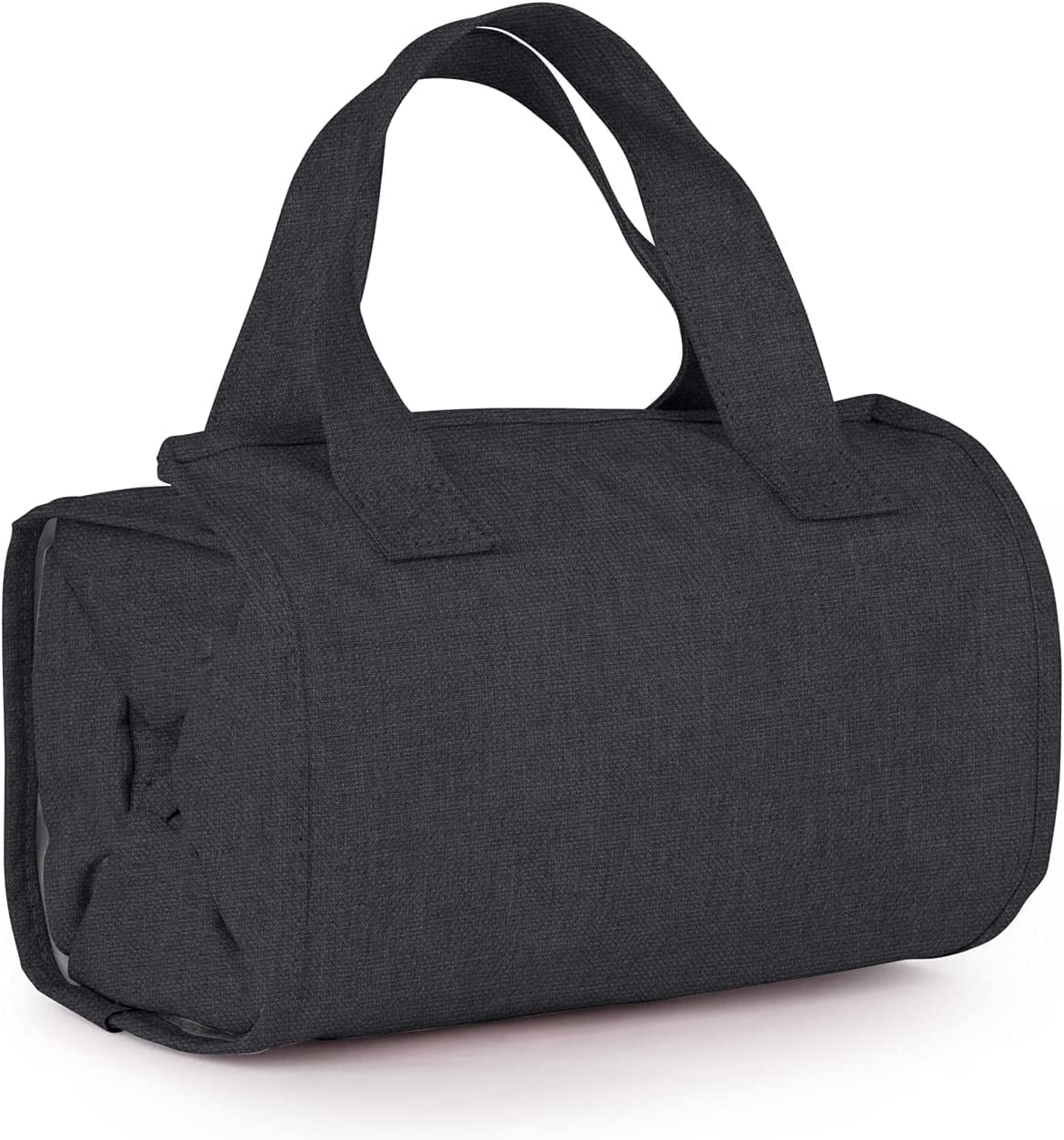 4in1 Hanging Toiletry bag RollUp Makeup Bag 4 Detachable PVC Zip Pouches 600D Oxford