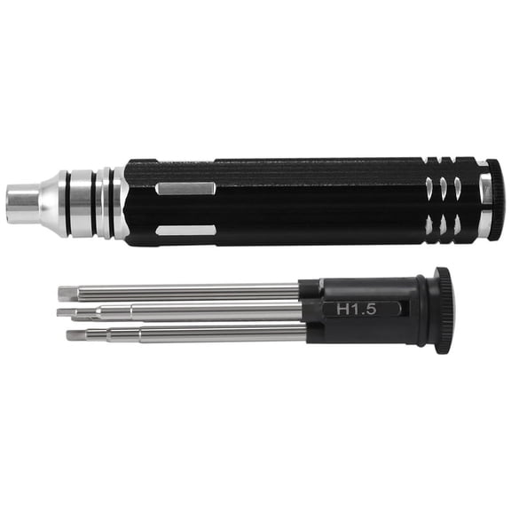 4 in 1 Hexagon Head Hex Screw Driver Tools Set 1.5-3mm fr RC Helicopter Car