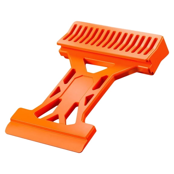 4-in-1 Laminate Flooring Tools, Nylon Tapping Block Kit for Laminate Plank and Wood Flooring Installation, Bevelo Groove, U, V, L Slots, for Engineering, DIY Projects, Home Improvement,Orange