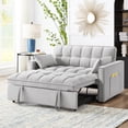 thumbnail image 1 of 4-in-1 Loveseat Sofa Bed with Medium-Soft Seat - Perfect for Lounging and Sleeping, 1 of 1