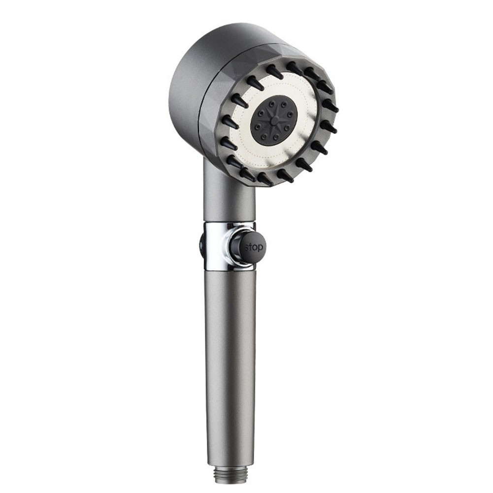 4 In 1 Massage Shower 3 Modes High Pressure Water Saving Rain Shower