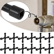 4 in 1 Meter Box Key 12Pcs Alloy Utility Key Universal Cross Triangle Square Key for Gas Electric Water Valve Cabinet Elevator
