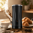 thumbnail image 1 of 4-in-1 Milk Frother, Milk Frother and Steamer, Auto Shut-Off Coffee Frother with Hot & Cold Foam, Quiet Design Frother Machine for Latte, Cappuccino, Macchiato, 1 of 8