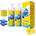 thumbnail image 1 of 4-in-1 Multi-Enzyme Foam Cleaner 10oz, Lemon Scent Powerful Foam Spray, Deep Stain & Grease Remover for Car Interior, Kitchen, Bathroom Tiles and Sofa Upholstery,2PC, 1 of 9