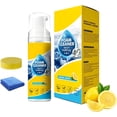 thumbnail image 1 of 4-in-1 Multi-Enzyme Foam Cleaner 5oz, Lemon Scent Powerful Foam Spray, Deep Stain & Grease Remover for Car Interior, Kitchen, Bathroom Tiles and Sofa Upholstery,1PC, 1 of 9