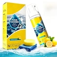 thumbnail image 1 of 4-in-1 Multi-Enzyme Foam Cleaner-Cleaning Kit, All Purpose, Powerful & Multipurpose Car Interior Foam Cleaner, Lemon Fresh Scent, Deep Clean Car, Kitchen, Bathroom, Sofa, 1 of 7