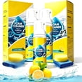 thumbnail image 1 of 4-in-1 Multi-Enzyme Foam Cleaner-Cleaning Kit, All Purpose, Powerful & Multipurpose Car Interior Foam Cleaner, Lemon Fresh Scent, Deep Clean Car, Kitchen, Bathroom, Sofa, 1 of 9
