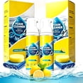 thumbnail image 1 of 4-in-1 Multi-Enzyme Foam Cleaner-Cleaning Kit, All Purpose, Powerful & Multipurpose Car Interior Foam Cleaner, Lemon Fresh Scent, Deep Clean Car, Kitchen, Bathroom, Sofa (2Pcs, A cleaning kit), 1 of 7