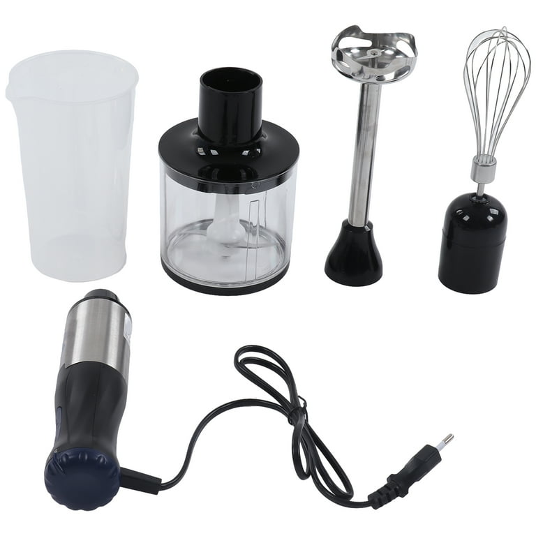 4 In 1 Immersion Hand Stick Blender Mixer Food Processor Electric Kitchen  Meat Grinder Whisk Juicer