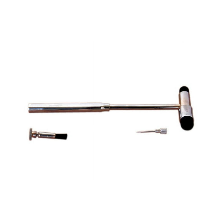 Percussion Hammer - Neurological Buck Combination with Pinwheel, Brush and Needle, 25-pack Percussion Hammer - Neurological Buck Combination with Pinwheel, Brush and Needle, 25-pack