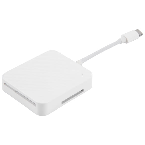 4in1 OTG MemoryCard Reader Adapter, USBC Smart Media Reader for M2, SD, SM, XD, Android Devices