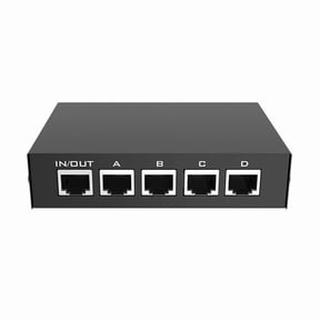 4 in 1 Out 100/1000Mbps Mini Gigabit Network Switch 5 Port Ethernet Switch Internet Splitter RJ45 Network Switch