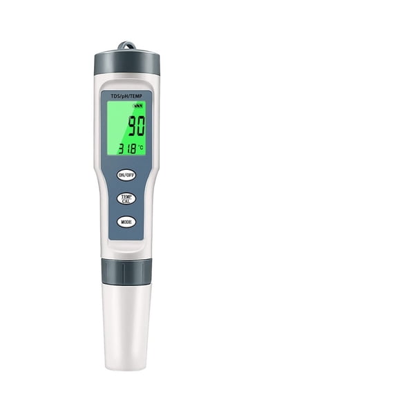 4 in 1 PH Meter PH/TDS/EC/Temperature Meter Digital Water Quality Monitor Tester for Pools Drinking Water Aquariums ,Accurate - TDS PH TEMP TESTER_X