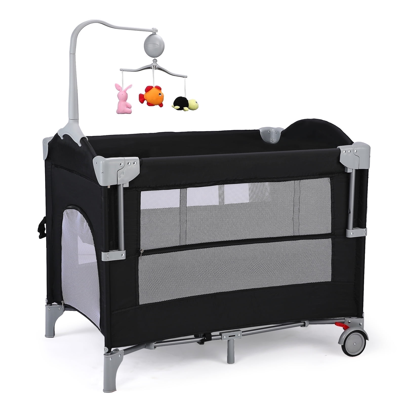 Crib Easiest Pack And Play To Travel With Newton Baby Bassinet