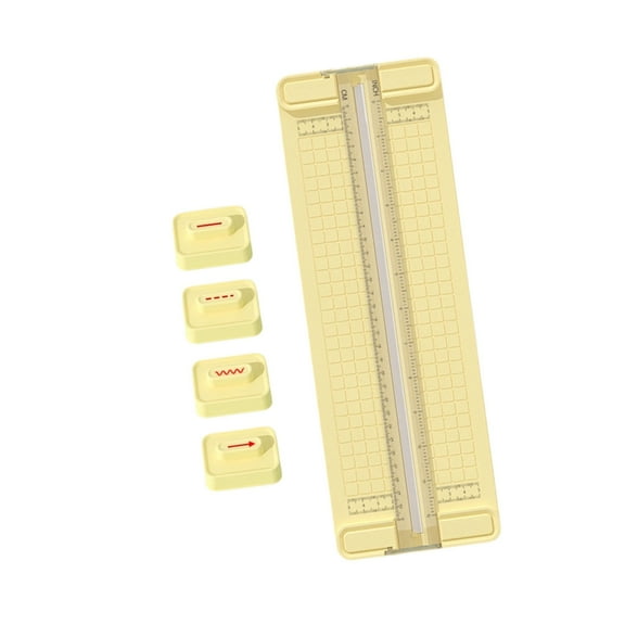 Paper Cutter, A4 Paper Trimmer with Security Safeguard & Side Ruler ...