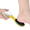 thumbnail image 1 of 4 in 1 Pedicure Tool Foot Scrubber Brush Foot File Callus Remover with Foot Rasp Pumice Stone Nail Cleaning Brush, 1 of 8