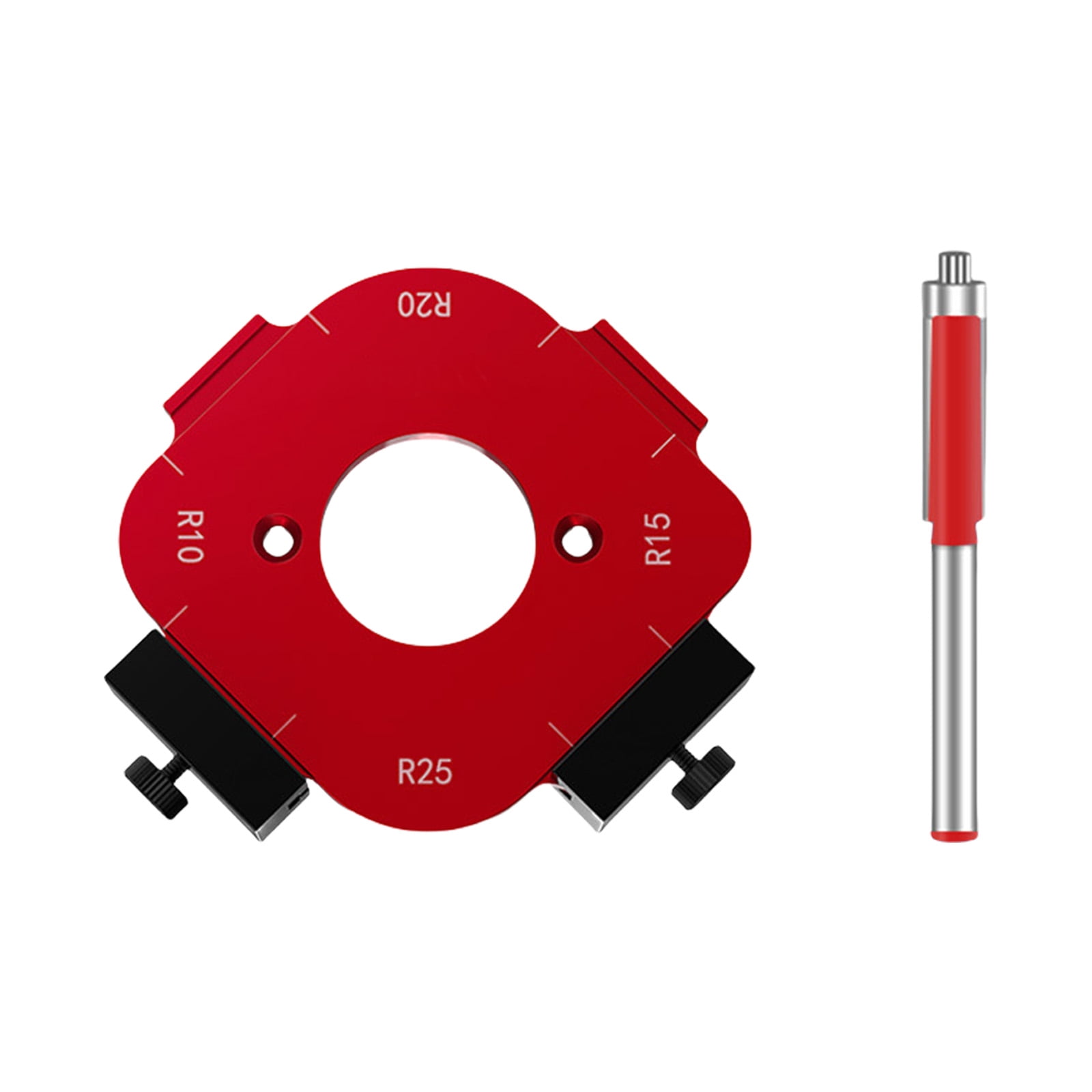 4 in 1 Routers Templates Corner for Woodworking Edges Trimmers ...