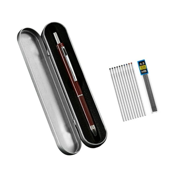 4-in-1 Sensor Pen 3 Colours Ballpoint Pen Multifunctional Writing Tool